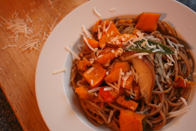 Spaghetti con Zucca