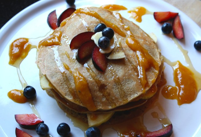 Cinnamon-Pumpkin Pancakes