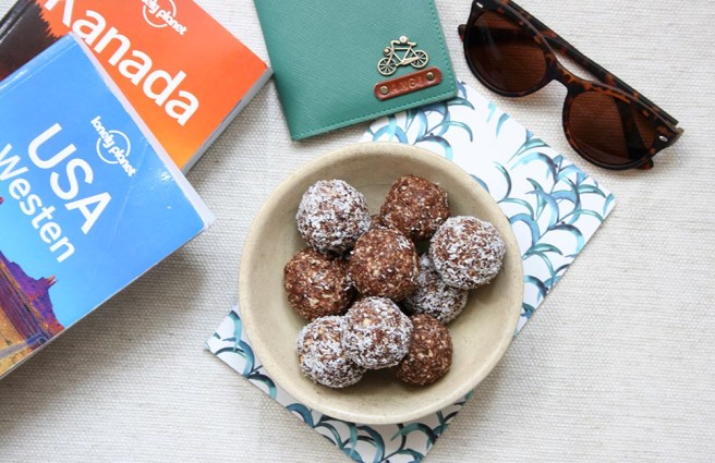 Feigen Energiekugeln Schokolade